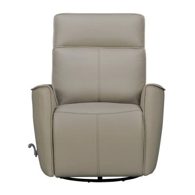 Roxy Manual Swivel Glider Recliner Chair in Abby Light Grey Cover by Parker House - PH-MROX-812GS-ABLG