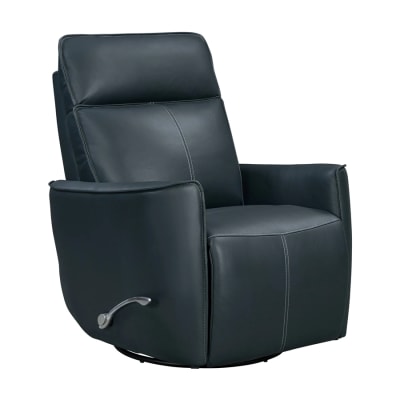 Roxy Manual Swivel Glider Recliner Chair in Abby Navy Cover by Parker House - PH-MROX-812GS-ABNV