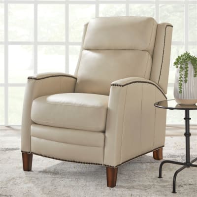Vermont Power High Leg Recliner with Power Headrest in Pearl Glow Cover by Parker House - PH-MVMT-812PH-P25-PRGL