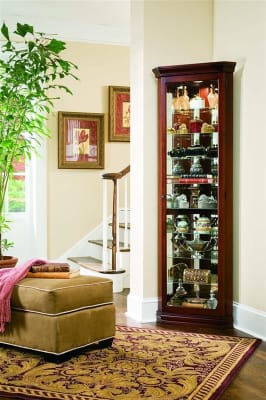 PFC Corner Curio Display Cabinets by Pulaski - PUL-21001