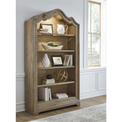 Weston Hills Bookcase in Flax Seed Finish by Pulaski - PUL-P293600