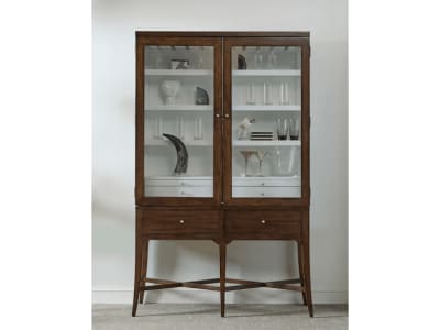 Accents Modern Wood Bar Cabinet in Dark Wood Finish by Pulaski - PUL-P301-BAR-K1