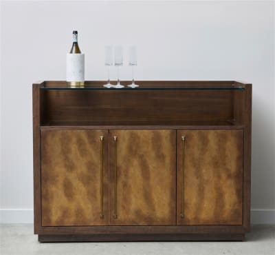 Accents Dining Copper Bar in Dark Wood Finish by Pulaski - PUL-P301508