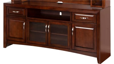 80 Inch TV Console in Cappuccino Finish by Sunny Designs - SD-3332CA-TC