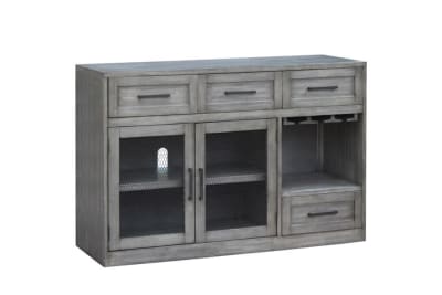 Shelter Cove 25" TV Stand/Server in Sandy Gray Finish by Vilo Home - VILO-VH3054