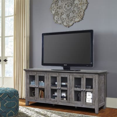 Milos 70 Inch TV Console in Industrial Gray Finish by Vilo Home - VILO-VH9206