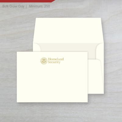 Correspondence Note Cards 250 pk. (DHS)