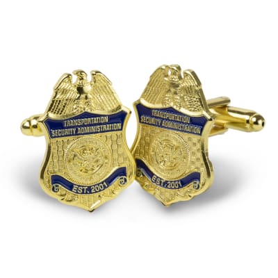 TSA Badge Cufflinks