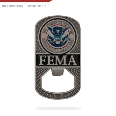 Dog Tag/Bottle Opener Coin (FEMA)