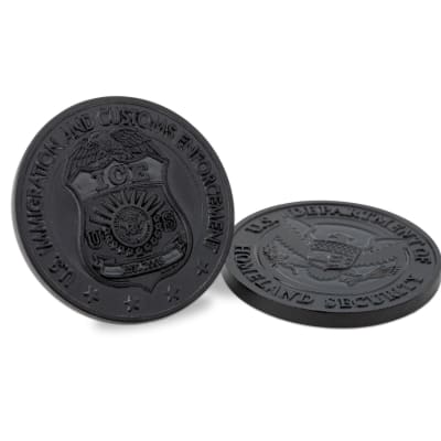ICE Challenge Coin (Blackout)