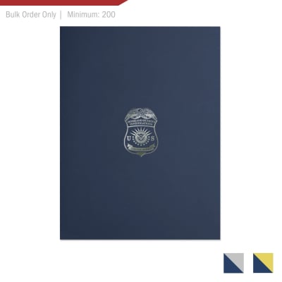 Two-Pocket Linen Folder (HSI)