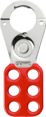 ABUS Lockout Tagout Hasp 701, 1", No Tabs, 93103