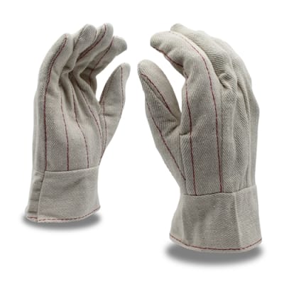 Cordova Cotton Work Glove, Nap-In, Large 2420