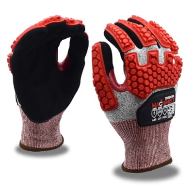 Cordova TPR Cut Resistant Gloves, Machinist 3734TPR