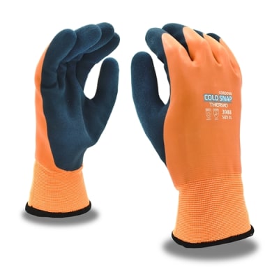 Cordova Water Resistant Glove, Lined, Latex Coat, 3988