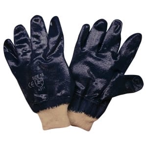 Cordova Nitrile Coated Gloves, Knit Wrist, Size: 10 (Lg) 6810