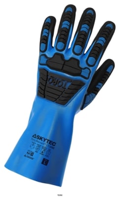Global Glove Cut Level A5 & Impact 2 Glove, Nitrile TQ592