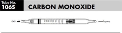 Sensidyne Carbon Monoxide Gas Detector Tube 106S, 10-250 ppm