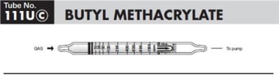 Sensidyne Butyl Methacrylate Detector Tube 111Uc, 20-1,000 ppm