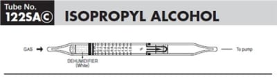 Sensidyne Isopropyl Alcohol Gas Detector Tube 122SA 0.5 - 2.5%