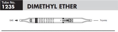 Sensidyne Dimethyl Ether Gas Detector Tube 123S 0.01-1.20%