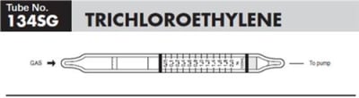 Sensidyne Trichloroethylene Detector Tube 134SG 0.05 - 2%