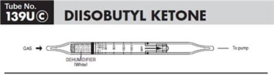 Sensidyne Diisobutyl Ketone Detector Tube 139Uc 20-1000 ppm