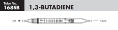 Sensidyne Butadiene Gas Detector Tube 168SB 30-600 ppm
