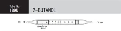 Sensidyne 2-Butanol Gas Detector Tube 189U, 4-300 ppm