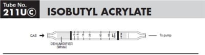 Sensidyne Isobutyl Acrylate Detector Tube 211Uc 5-60 ppm