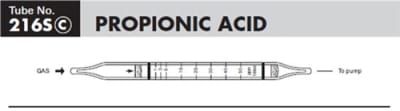 Sensidyne Propionic Acid Gas Detector Tube 216Sc 3-50 ppm