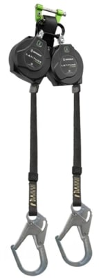 SafeWaze Latitude Edge 6 Ft Dual Web SRL-P, Class 2, Rebar Hooks, 024-5382