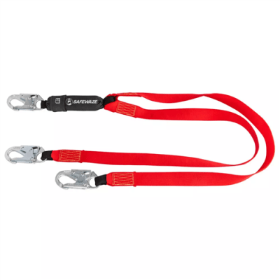 SafeWaze Welding Lanyard, Dual Leg FS77430-WE-DL
