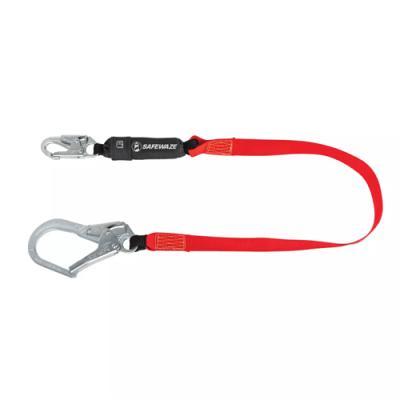 SafeWaze 6 Ft Welding Lanyard, Rebar Hook FS77435-WE