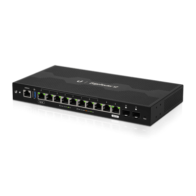 ER-12 EdgeRouter 12 Advanced 10 Port Gigabit Router by Ubiquiti Networks