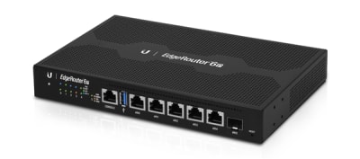 EdegRouter-6p EdgeMax 6-Port Gig, SFP, POE by Ubiquiti