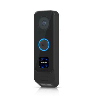 UniFi Protect G4 Doorbell-PRO Premium Doorbell, Wifi, 2MP, IR LED, LCM Display, Mic and Speaker by Ubiquiti Networks