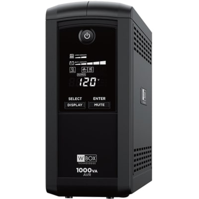 1000VA/600W Battery Backup Line-Interactive Mini-Tower UPS with 9 Outlets (Replaces 0E-1000V9VRD)