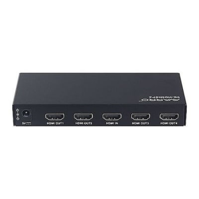 AVARRO 0E-HDMISP4 1 x 4 4K at 60Hz HDMI Splitter with Scaler