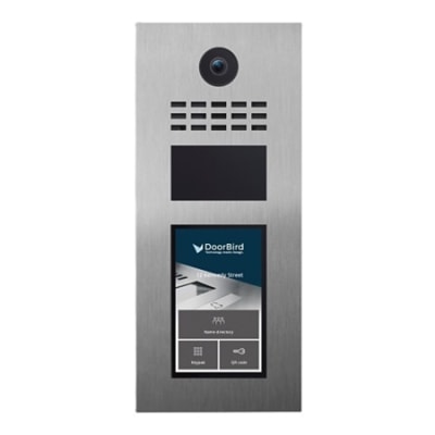 DoorBird 429600045 D31TDV IP Video Intercom for Multi-Tenant Residences and Buildings with Up to 1000 Units