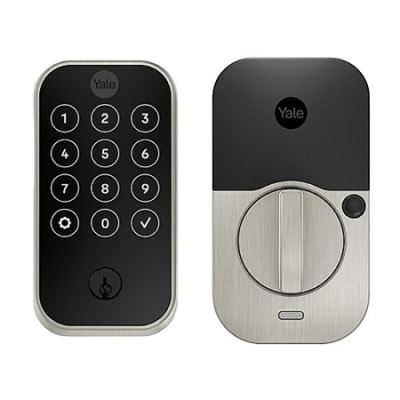 Yale YRD624-ZW2-619 Pro 2 Touchscreen Keyway with Z-Wave 2, Satin Nickel