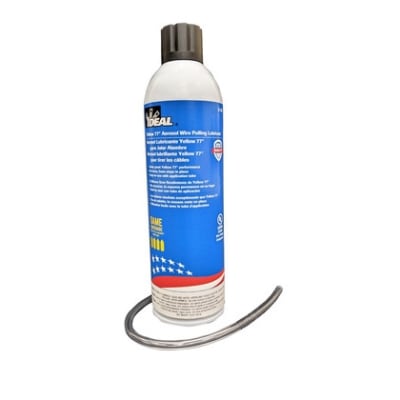 Ideal Aerosol Yellow 77 Wire Pulling Lube 31-357