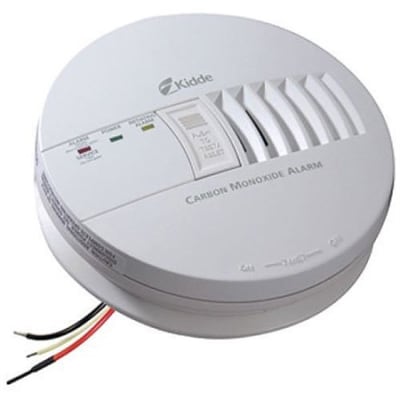 AC DC Hardwired Operated Carbon Monoxide Alarm with Battery Backup