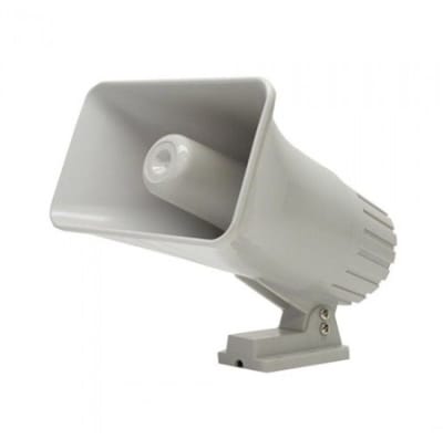 DSC SD-30W Dual-Tone Siren, 6-12VDC, 1100mA, 30W, 120dB Sound Pressure Level, 9" 8" 5.5", ABS Plastic. 30W