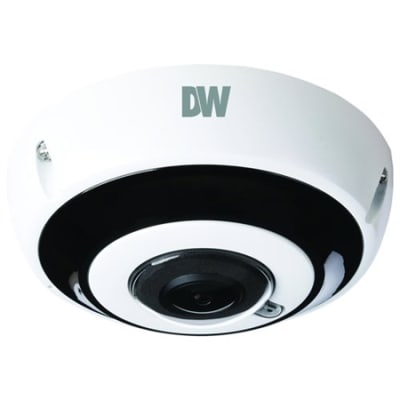 Digital Watchdog DWC-XFFA12Ai 12MP MEGApix Fisheye IP Camera with Built-in AI, 360Â° Room Coverage, 1.5mm Lens, 70' Range Smart IR