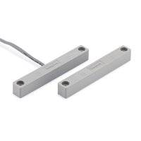 Honeywell Home 7945-2GY XTP Surface Mount Magnetic Contact with Leads, SPDT Switch (form C), 2-1/2" Wide Gap, Gray