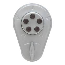 Kaba Simplex 929 Thumbturn Mechanical Pushbutton Spring latch w/ Face Plate Shield