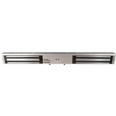 Alarm Controls 600DLB Double Magnetic Lock with LED Status Indicator, Bond Sensor and Door Status Sensor, Clear Anodized