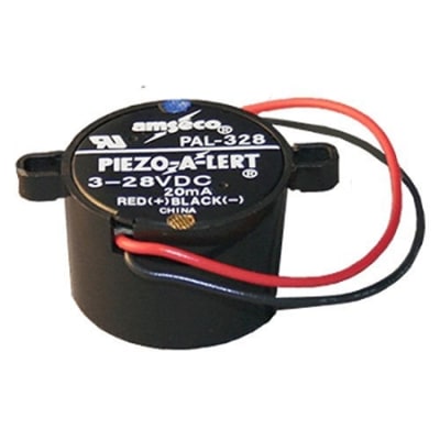 Potter PAL-328N Electronic Piezo Alert Buzzer with Nut