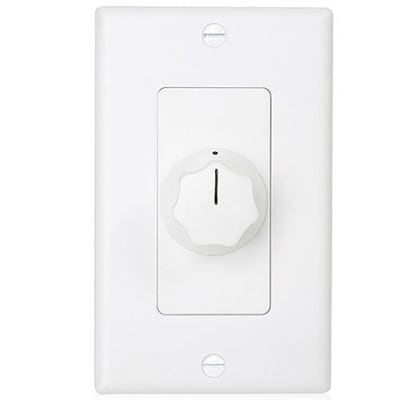 Atlas Sound AT10D Decora Plate Mounted Attenuator (10W)